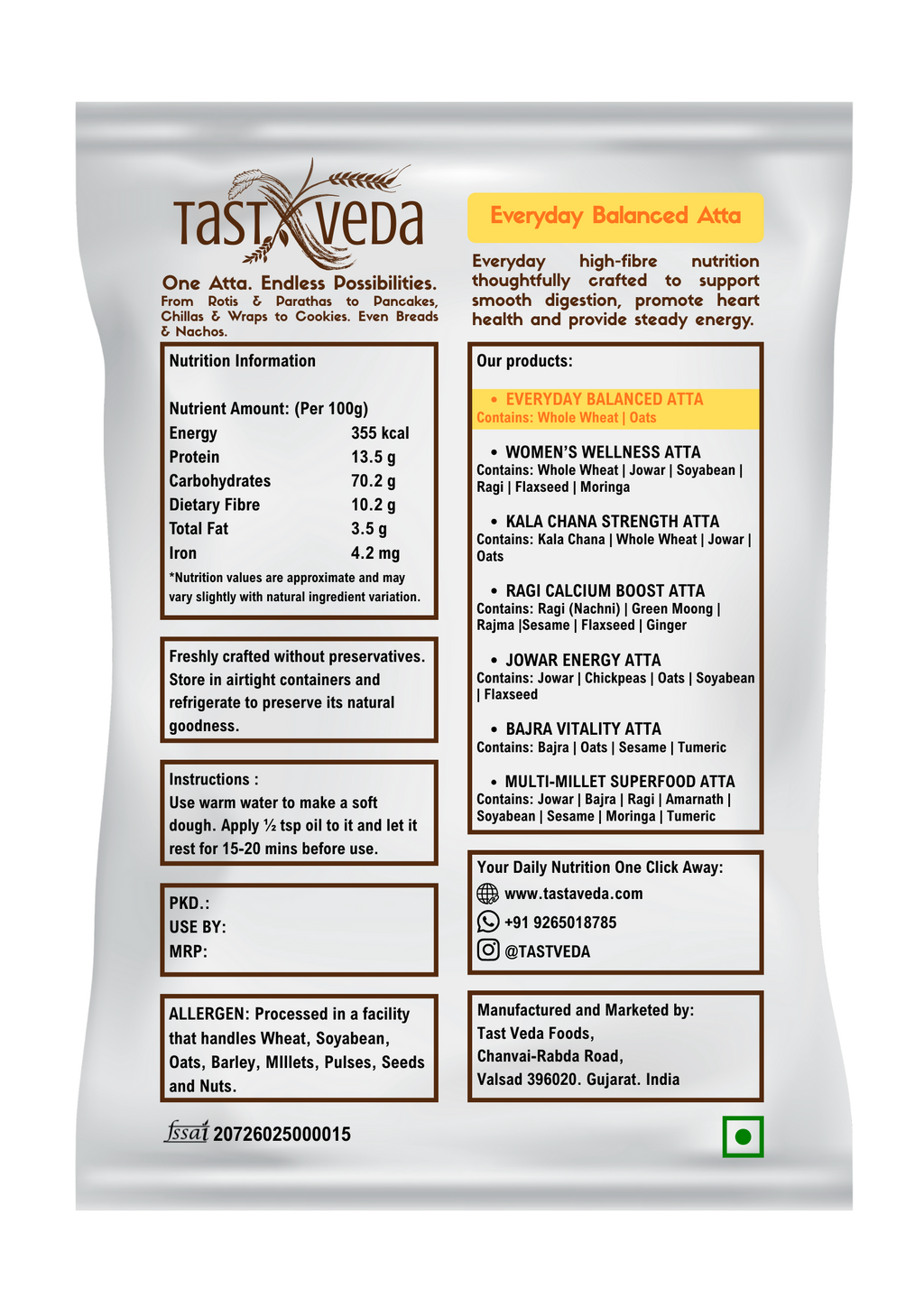 Everyday Balance Atta