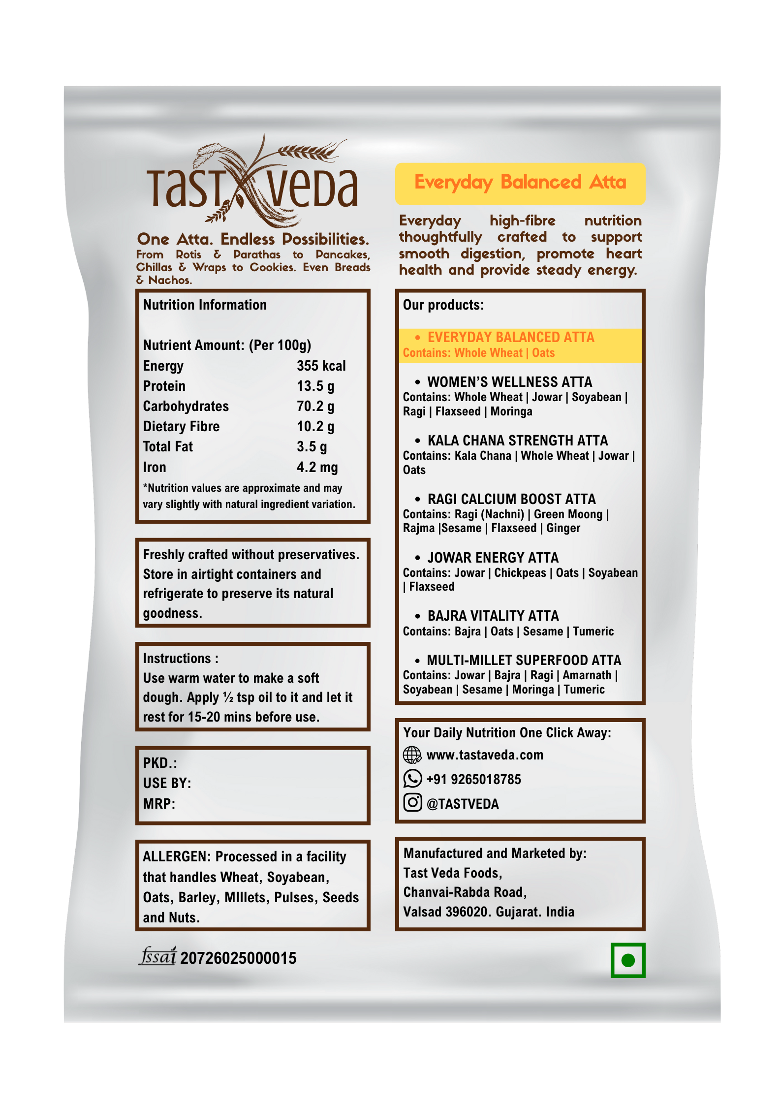 Everyday Balance Atta