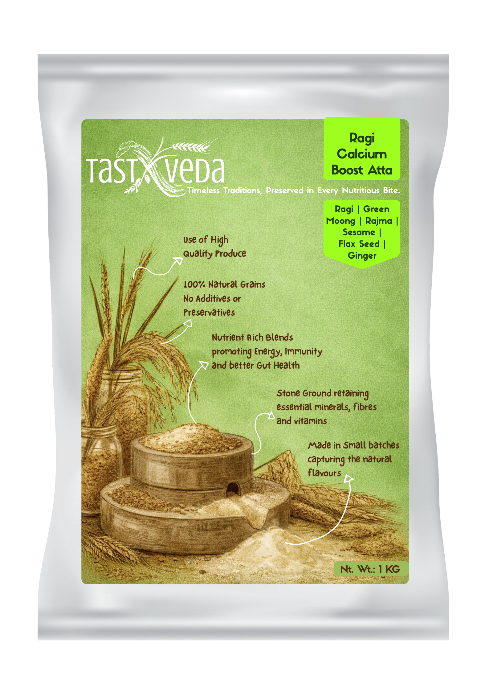 Ragi Calcium Boost Atta