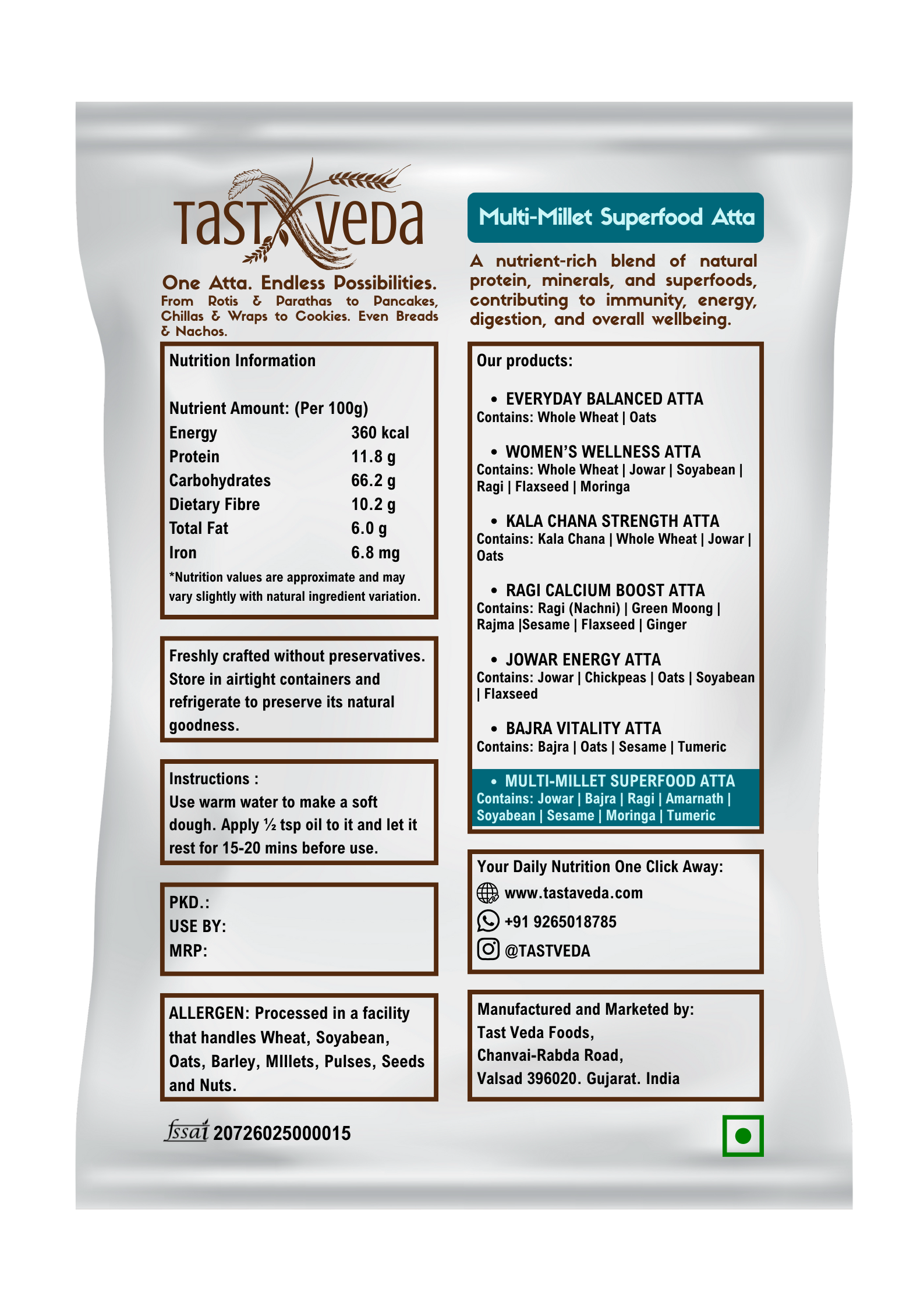 Multi-Millet Superfood Atta